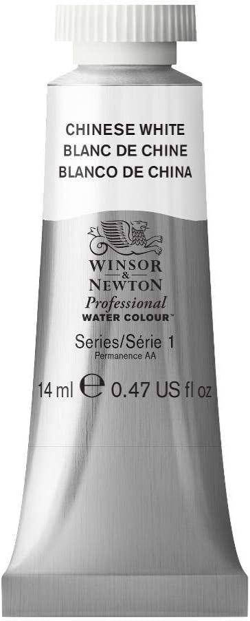 Winsor & Newton Professional Water Colour Paint, 0.47-oz Tube, Chinese White