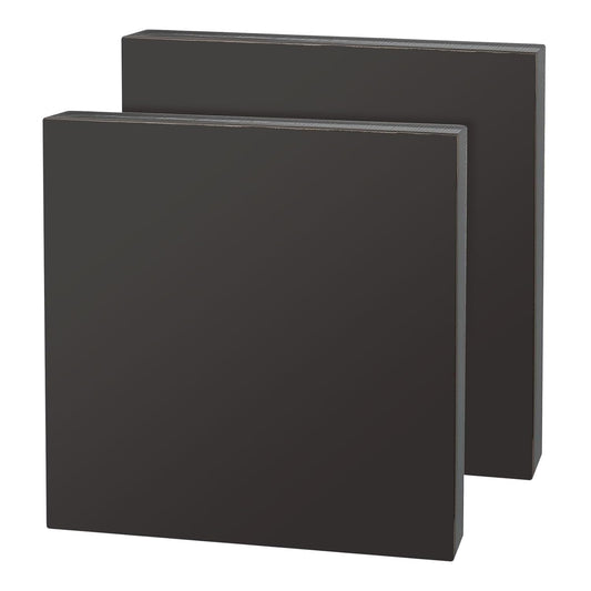 Rocaris Hot Rolled Steel Plate 5/8" x 6" x 6", Pack of 2, Weldable Steel Sheet Metal for Auto Body Repair, DIY Projects, Industrial Support