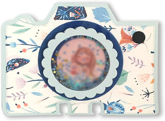 Mvchifay Cutting Dies Happy Birthday Holiday Thanks Greetings Metal Stencils Scrapbooking Tool Love Heart DIY Carbon Steel Embossing Template for Paper Card Making (Camera-10x12.8cm)