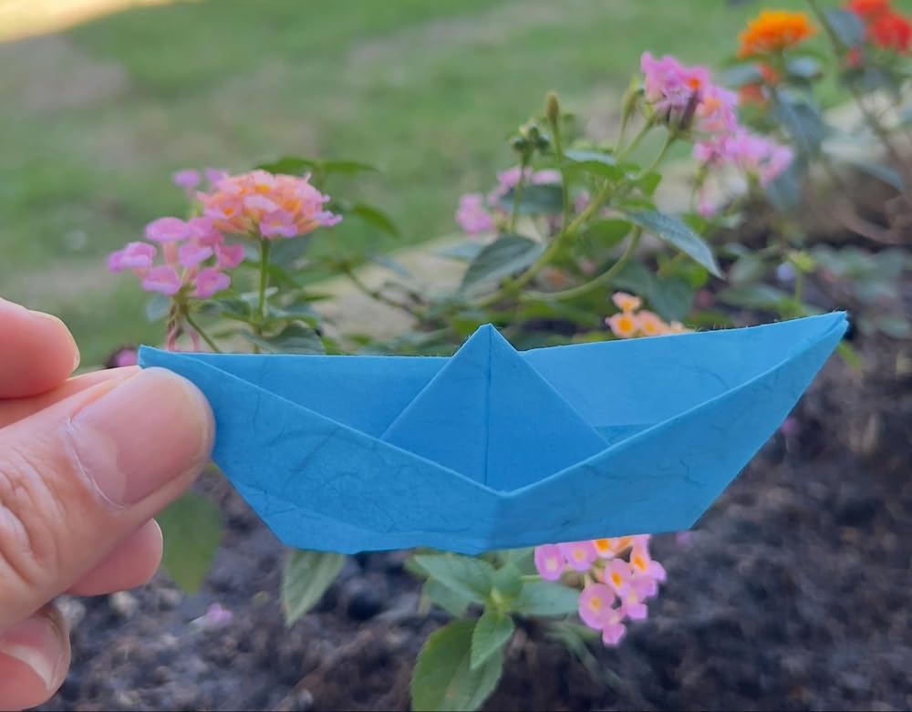 50 Sheets A4 Natural Fiber Mulberry Tree Mulberry Paper Sheets Art Tissue Washi Paper Design Craft Art Origami Suppliers Card Making DIY Crafts (Bule Tone, A4)