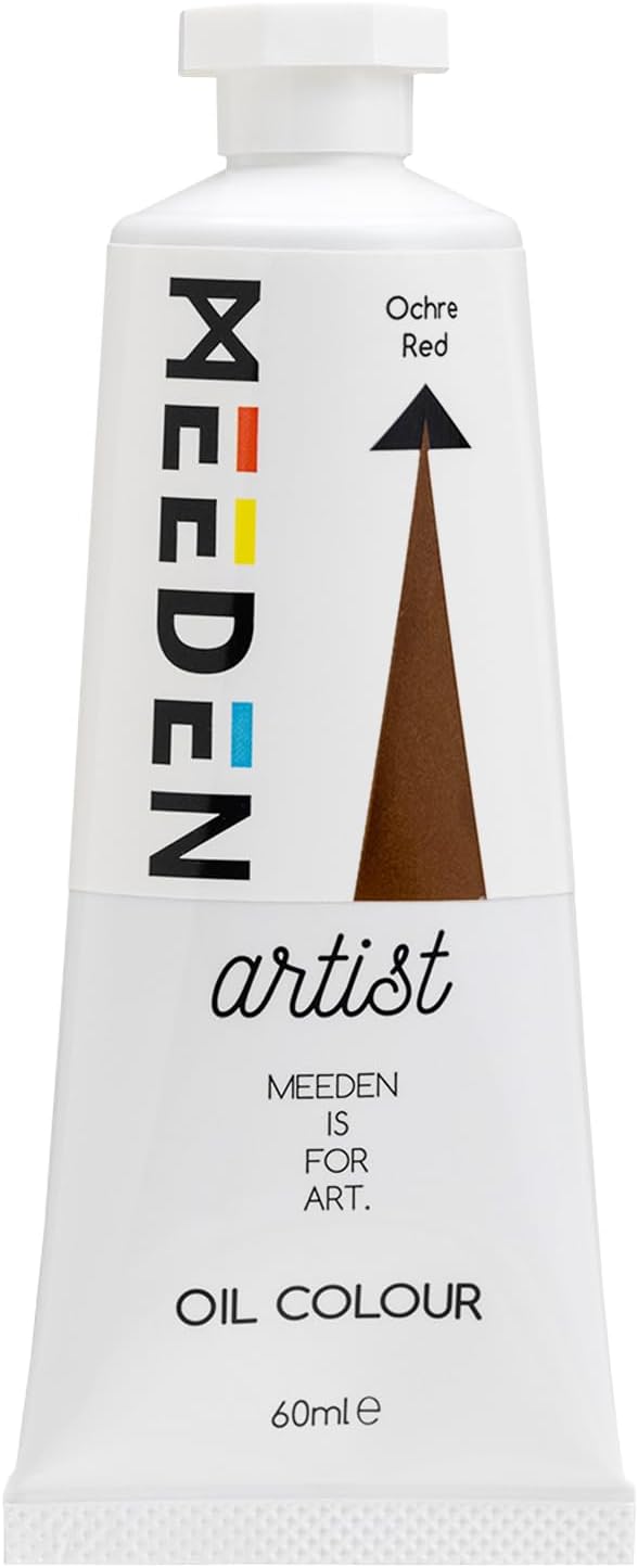 MEEDEN Artist Grade Oil Paint: Ochre Red - 60ml/2oz Tube - Professional Art Paints for Canvas Painting