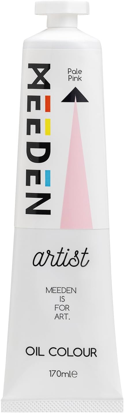 MEEDEN Artist Grade Oil Paint: Pale Pink - 170ml/5.7oz Tube - Professional Art Paints for Canvas Painting