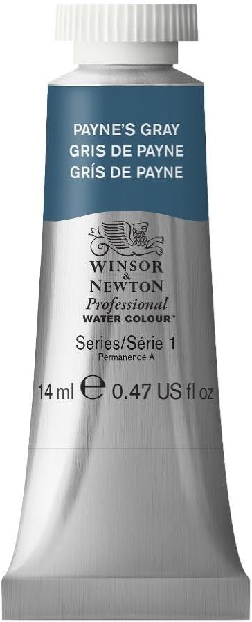 Winsor & Newton Professional Water Colour Paint, 0.47-oz Tube, Payne's Gray