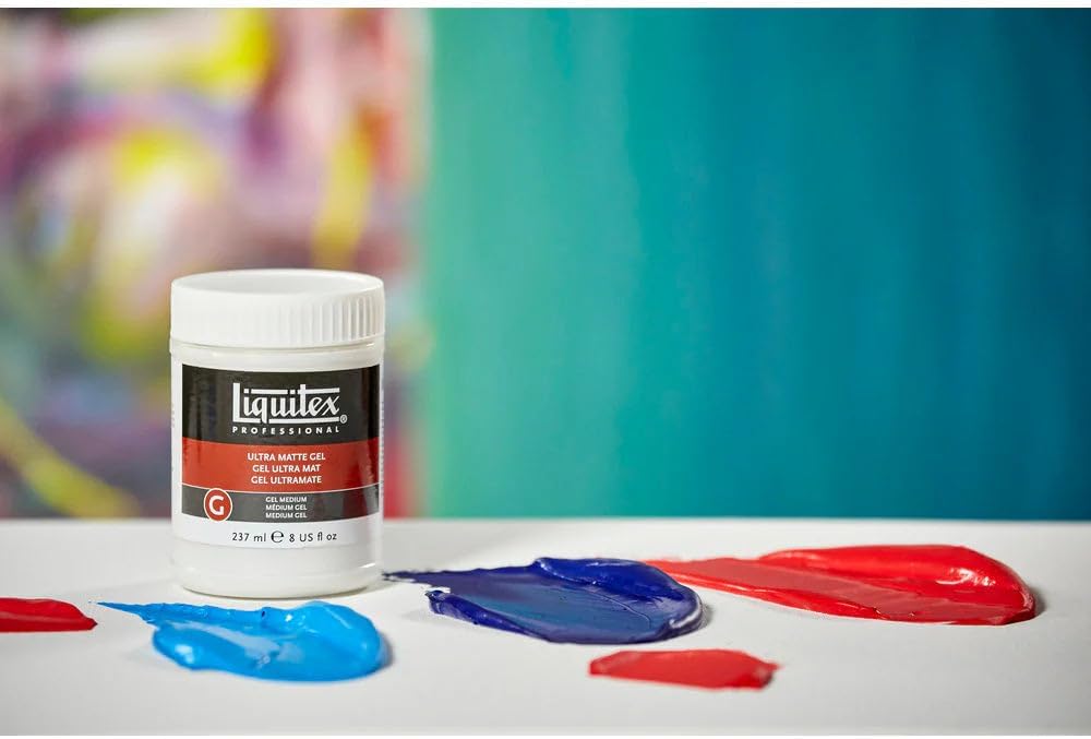 Liquitex Professional Ultra Matte Gel Medium, 237ml (8-oz)