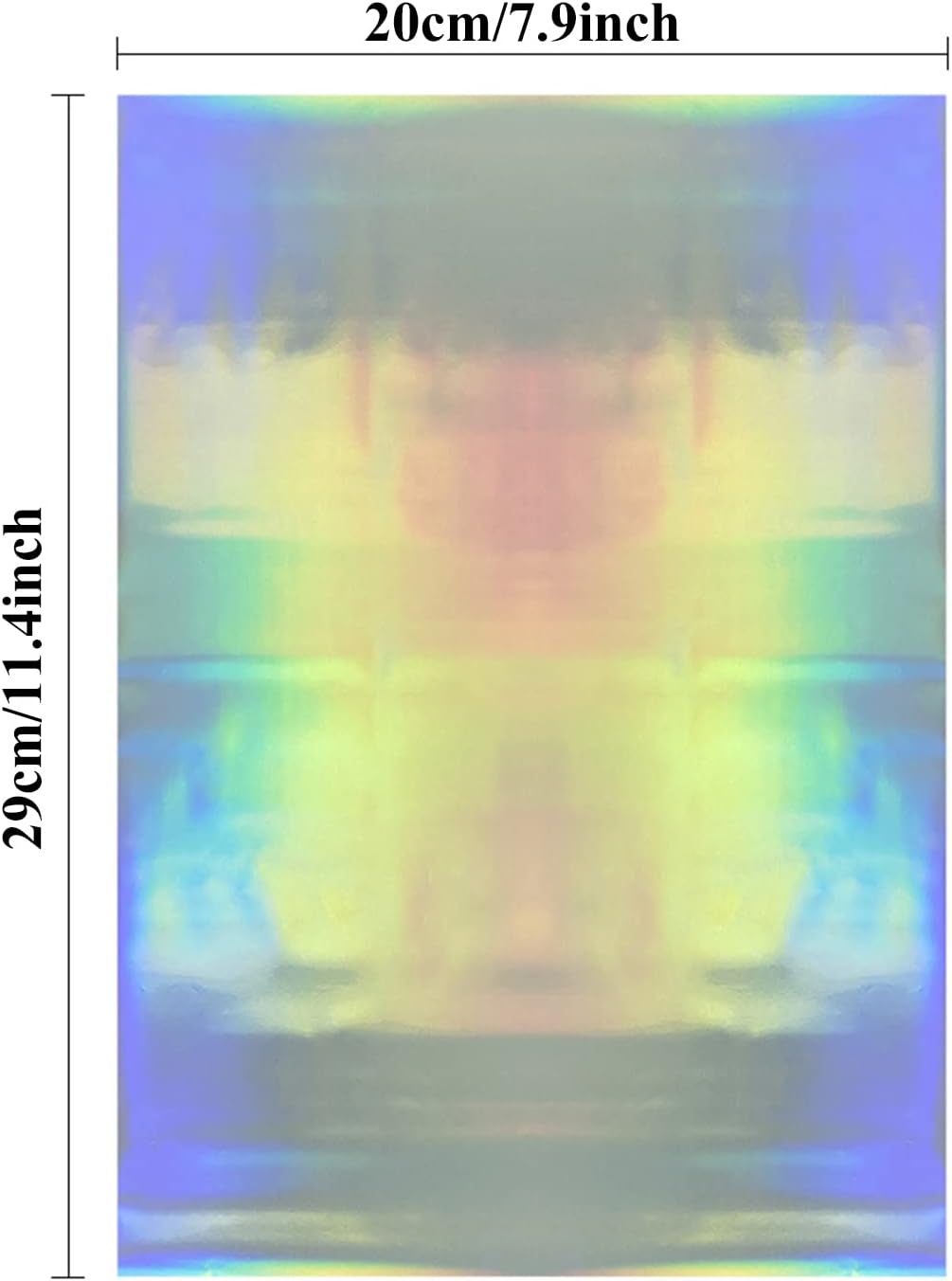 Briartw 20x29cm Hot Foil Paper 50 Sheets Pack Toner Reactive Foil Hot Stamping Foil Paper by Laser Printer and Laminator for Scrapbooking Craft Cardmaking DIY Album (Laser Silver, 100 Sheets)