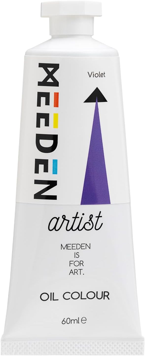 MEEDEN Artist Grade Oil Paint: Violet - 60ml/2oz Tube - Professional Art Paints for Canvas Painting