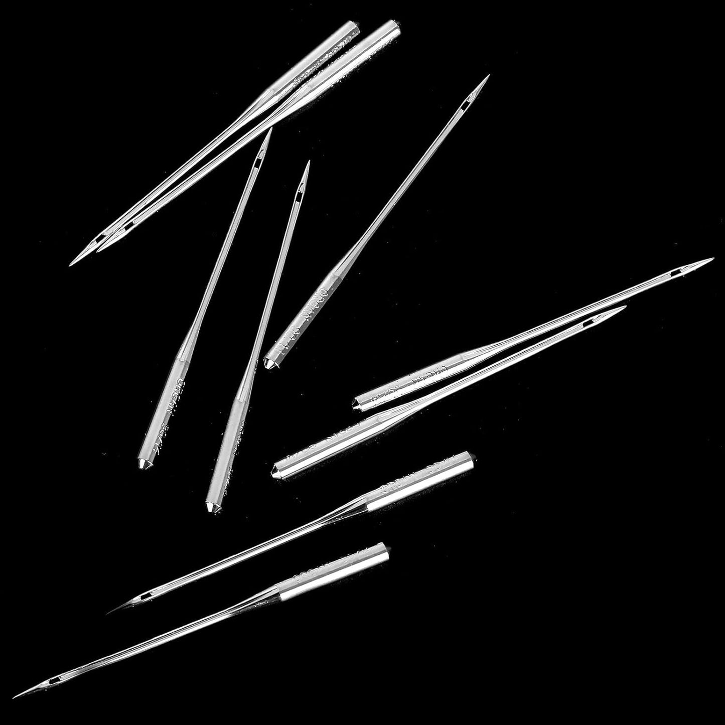 50 Pcs Embroidery Sewing Needles for Brother Machine Needles Size 90/14 130/705H HAx1 Sewing Needles for Brother Sewing Machine (5 Pack of 10 Needles)