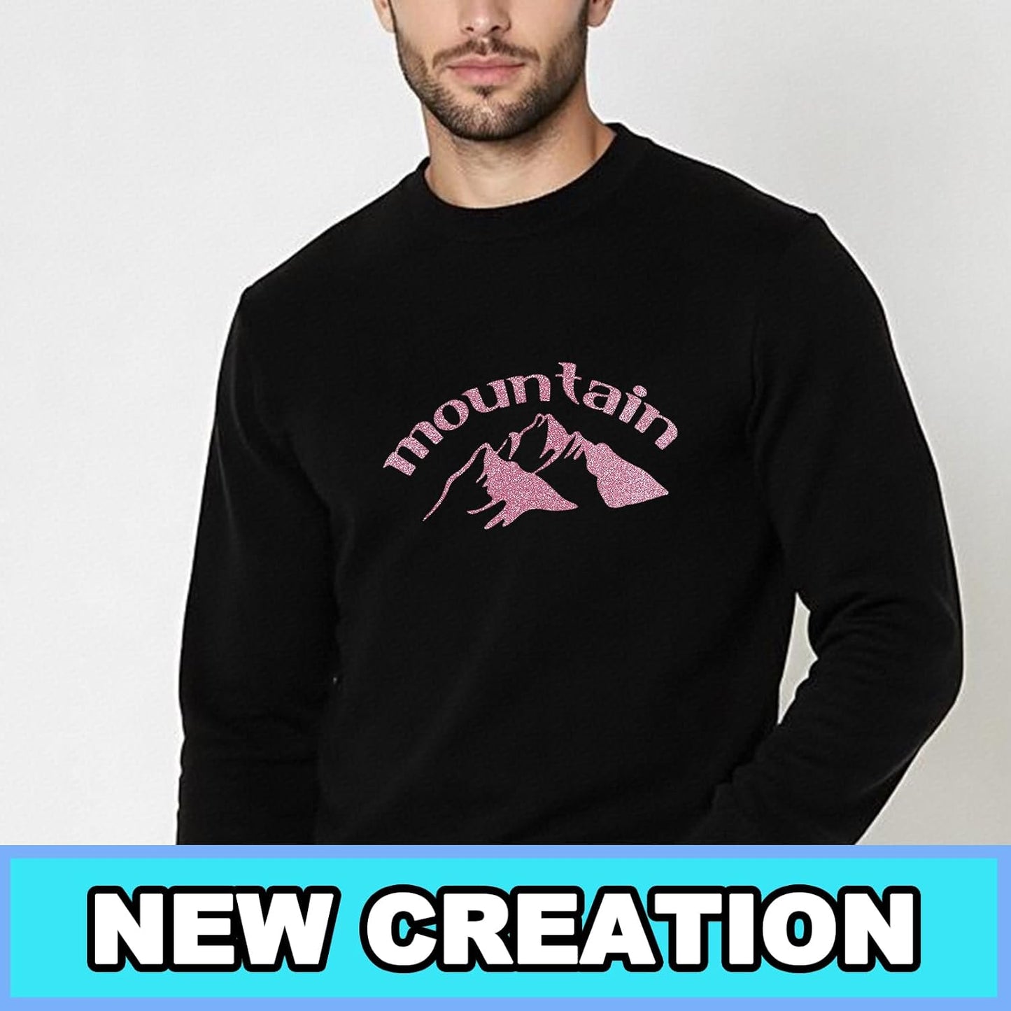 Rouge Powder Glitter HTV Heat Transfer Vinyl 12" x6FT Glitter Vinyl for T Shirts Easy to Cut and Weed Compatible with All Cutter Machines HTV Vinyl Iron on for Cricut (Rouge Powder 12”x6FT)