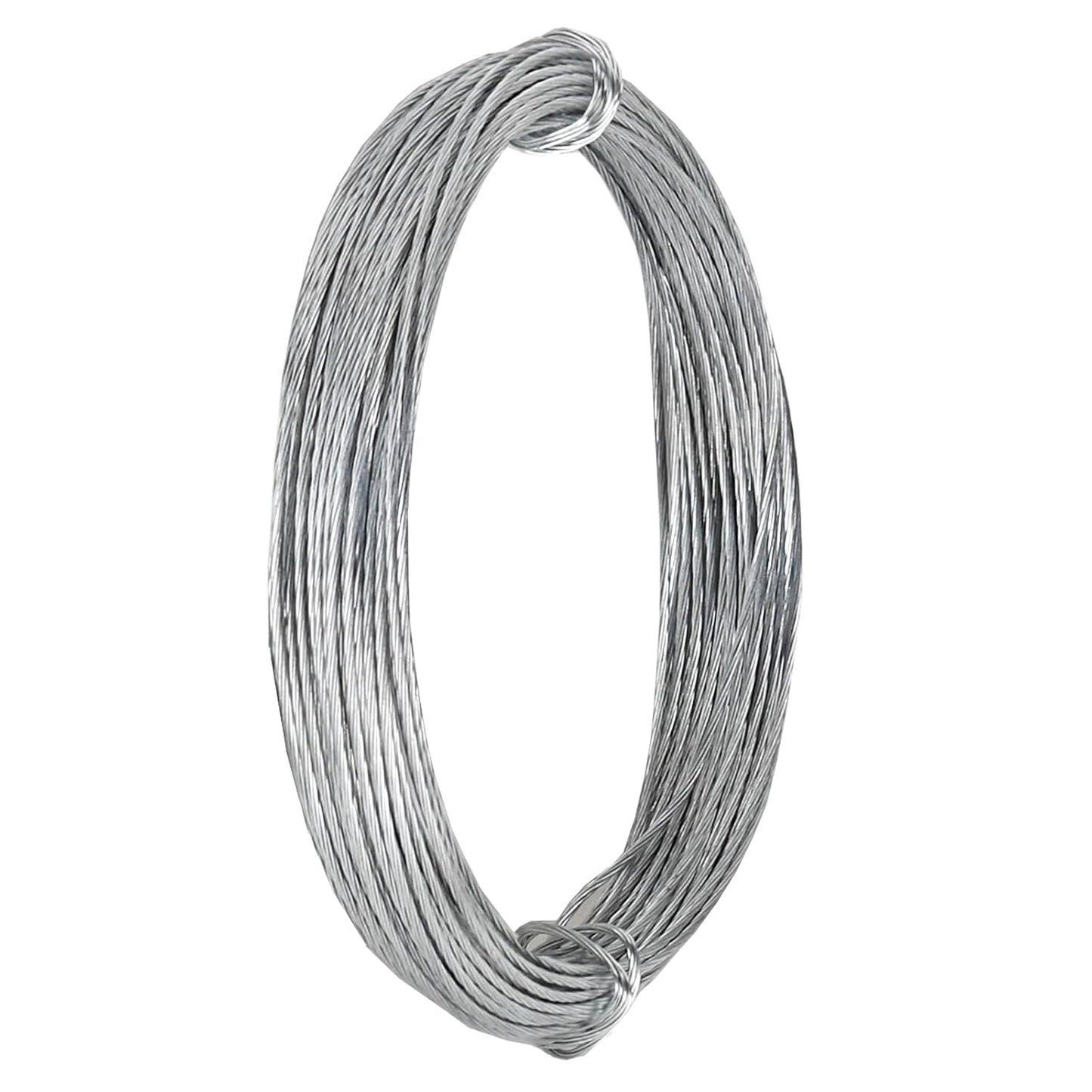 32.8 Feet/10m Stainless Steel Picture Hanging Wire, Heavy Duty Metal Wire for Photo Artwork and Picture Hanging (0.7mm/0.03in)