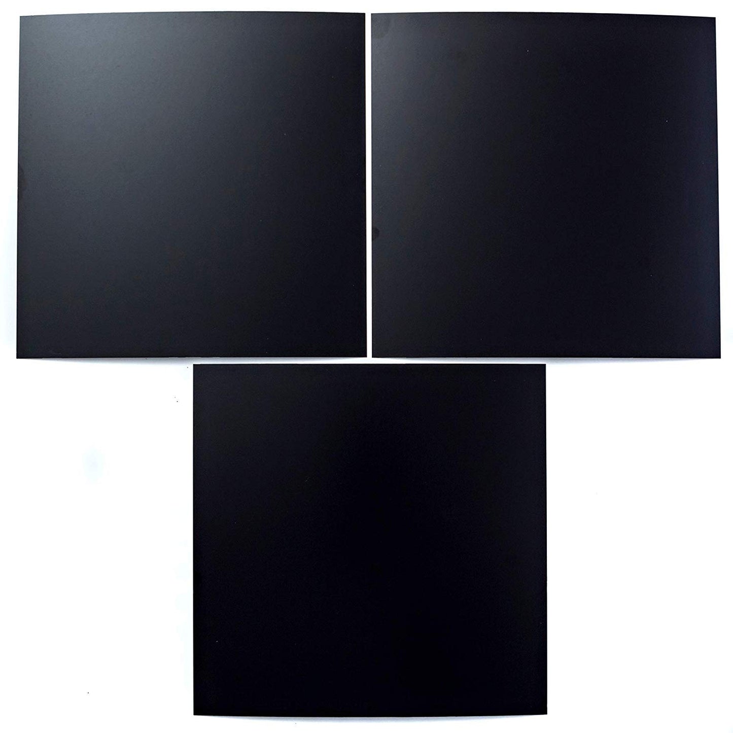EAGLE 1: 12" x 12" 26 Gauge Sheet Metal Squares (3 Pack Per Order, Multiple Colors) Great for Arts, Crafts, DIY Home or Work Projects (18" X 18", Black)