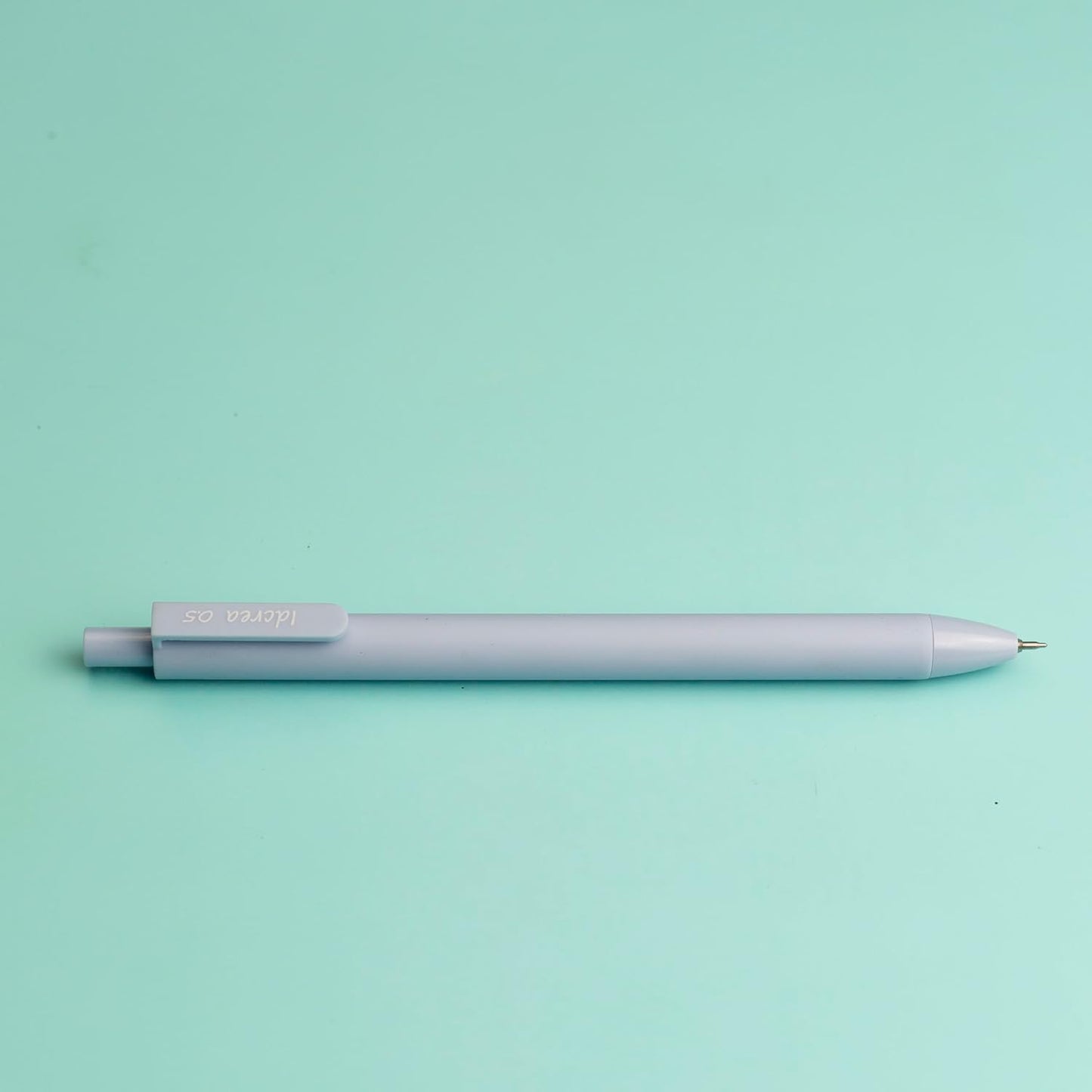 ldcrea Gel Pens 0.5 Fine Tip, Black Ink, Silky Grip, 12 Pack