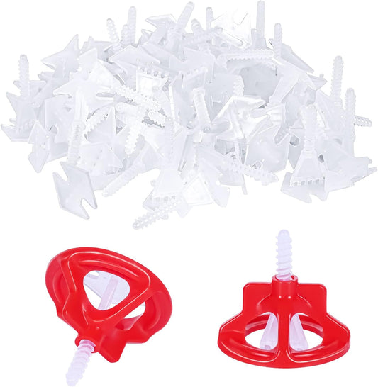 Professional Tile Leveling System Kit，Anti-Loosening Spacers/Wall, Bathroom Tiling - 1/16" Precision Alignment & Grout Spacing Tools(1000base, 1/16)