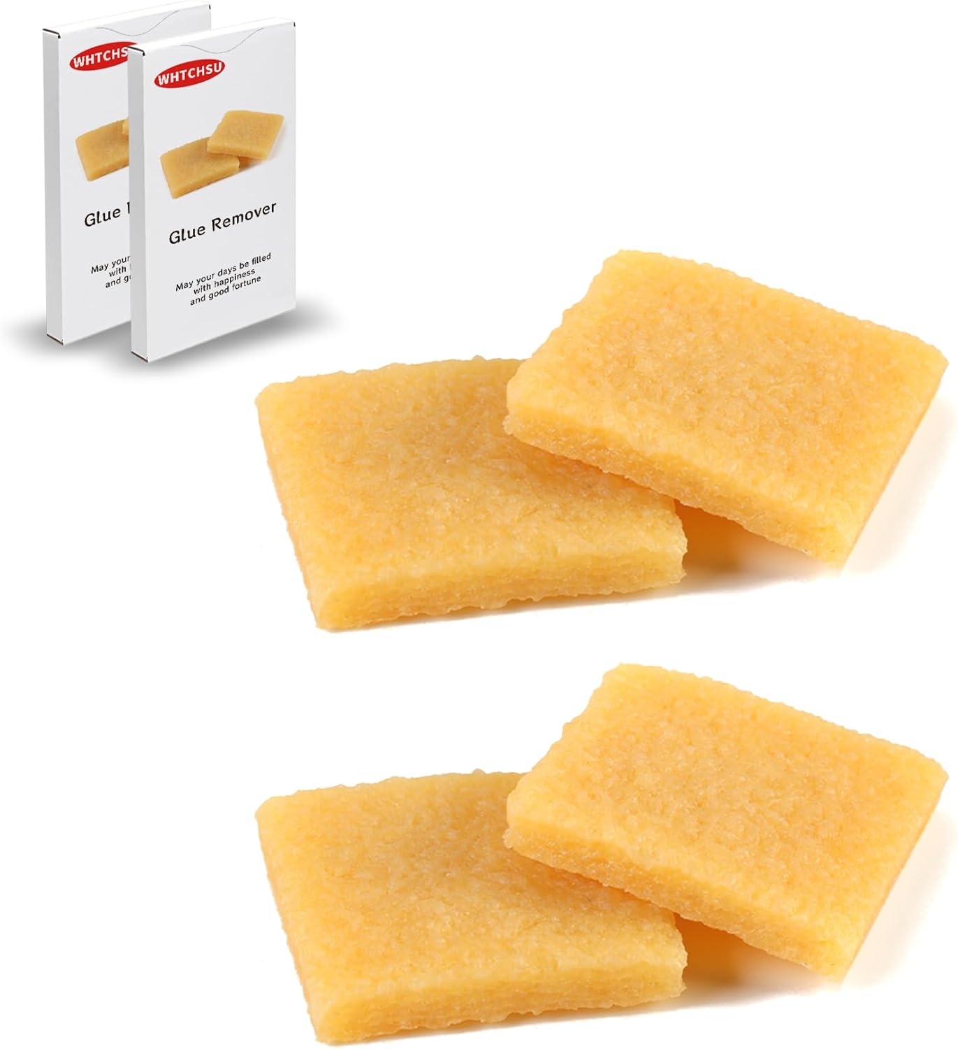 4pcs Glue and Residue Eraser Rubber Cement Cleaner for Removing Adhesive and Residues from Paper Plastic and More