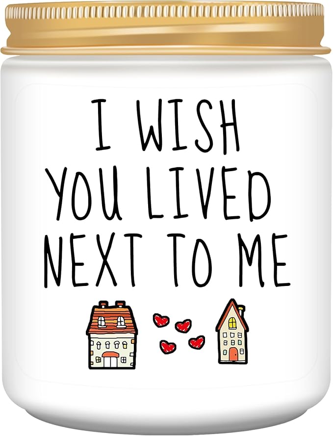 Homsolver Gifts for Women, Birthday Gifts for Women, Galentines Unique Day Friendship Gift for Woman, Best Friend, Her, BFF, Sister, Bestie, Mom - Funny Lavender Scented Candles