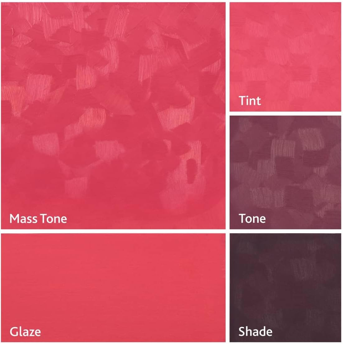 Tusc & Pine Artist Oil Paint - Brilliant Pink, 40 ml, Non-Yellowing, Rich & Creamy Consistency, Maximum Pigment Load, Small Batch Milled Oil Paints Made in the USA for Professional Artists