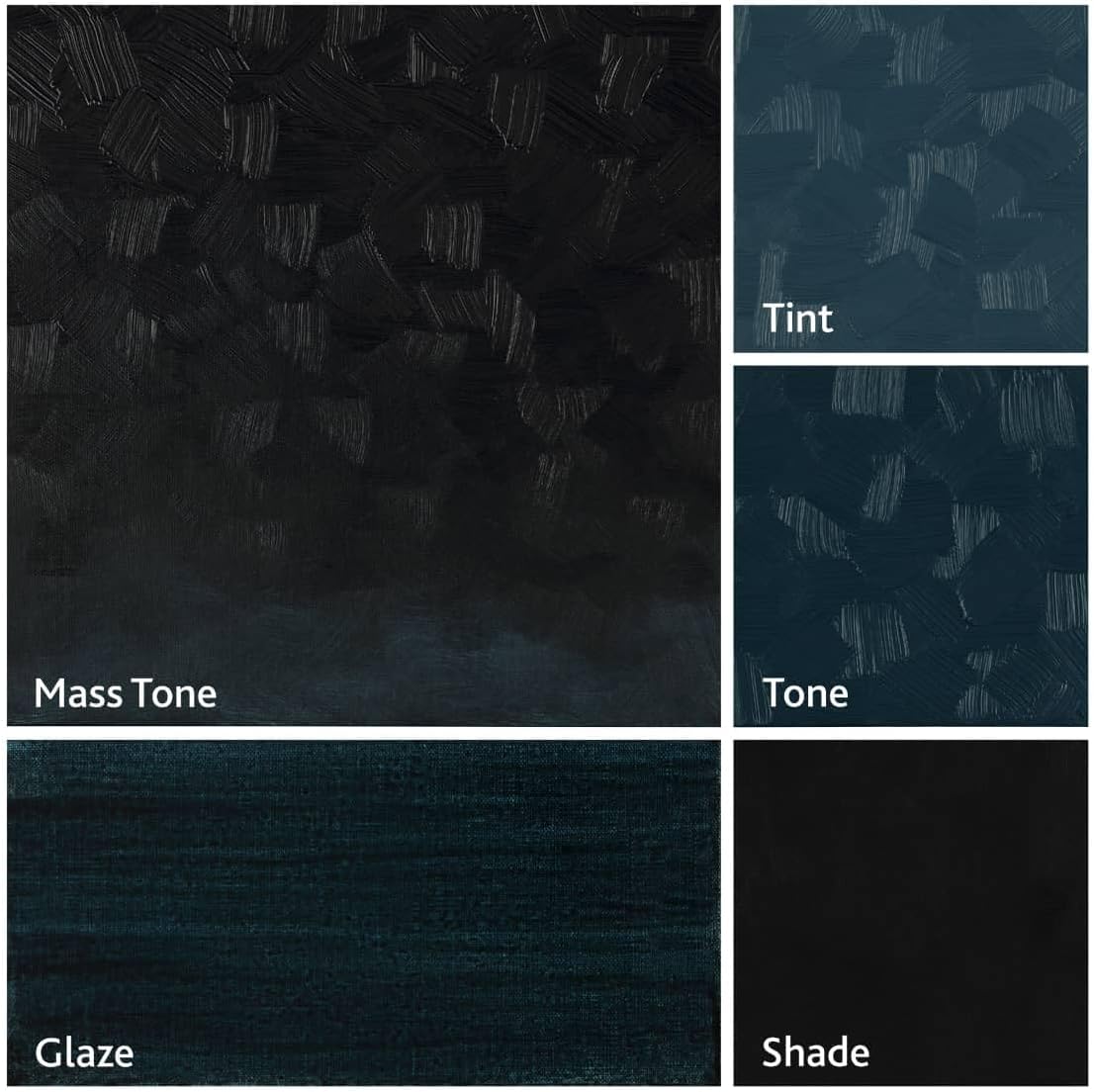 Tusc & Pine Artist Oil Paint - Indigo Pastiche, 150 ml, Non-Yellowing, Rich & Creamy Consistency, Maximum Pigment Load, Small Batch Milled Oil Paints Made in the USA for Professional Artists