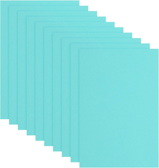 uxcell 10 Pcs Green EVA A4 Foam Sheets Crafts, 12 x 8 Inch Foam Paper for DIY Crafts Project Classroom Scrapbook Art Cards Home Office Decoration (2mm Thick)