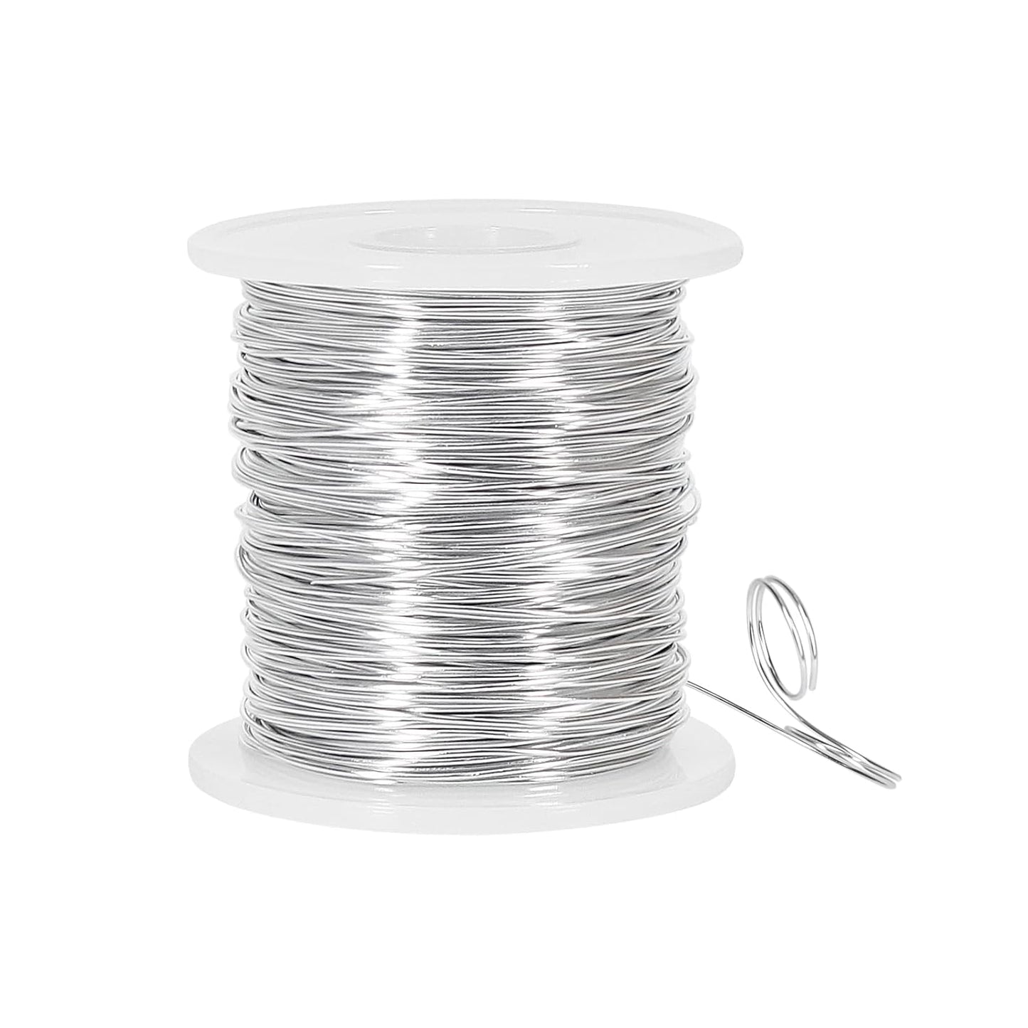 Tenn Well 20 Gauge Jewelry Wire, 328 Feet 0.8mm Bendable Aluminum Craft Wire for Jewelry Making, Beading, Sculpting and Bonsai Training