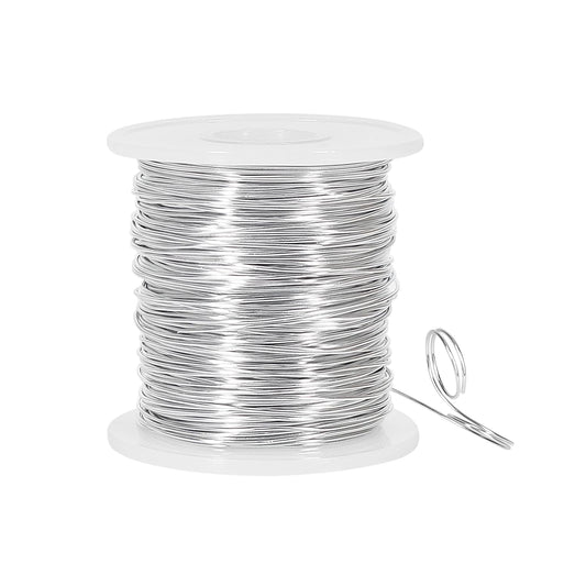 Tenn Well 20 Gauge Jewelry Wire, 328 Feet 0.8mm Bendable Aluminum Craft Wire for Jewelry Making, Beading, Sculpting and Bonsai Training