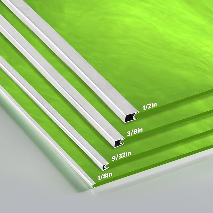 9/32" U Zinc Came for Stained Glass,3ft Length 12 Pcs Total 36ft Durable Framing Solution for Stained Glass Projects Reliable Zinc Came for Hobbyists Perfect for Your Hobby Came Needs