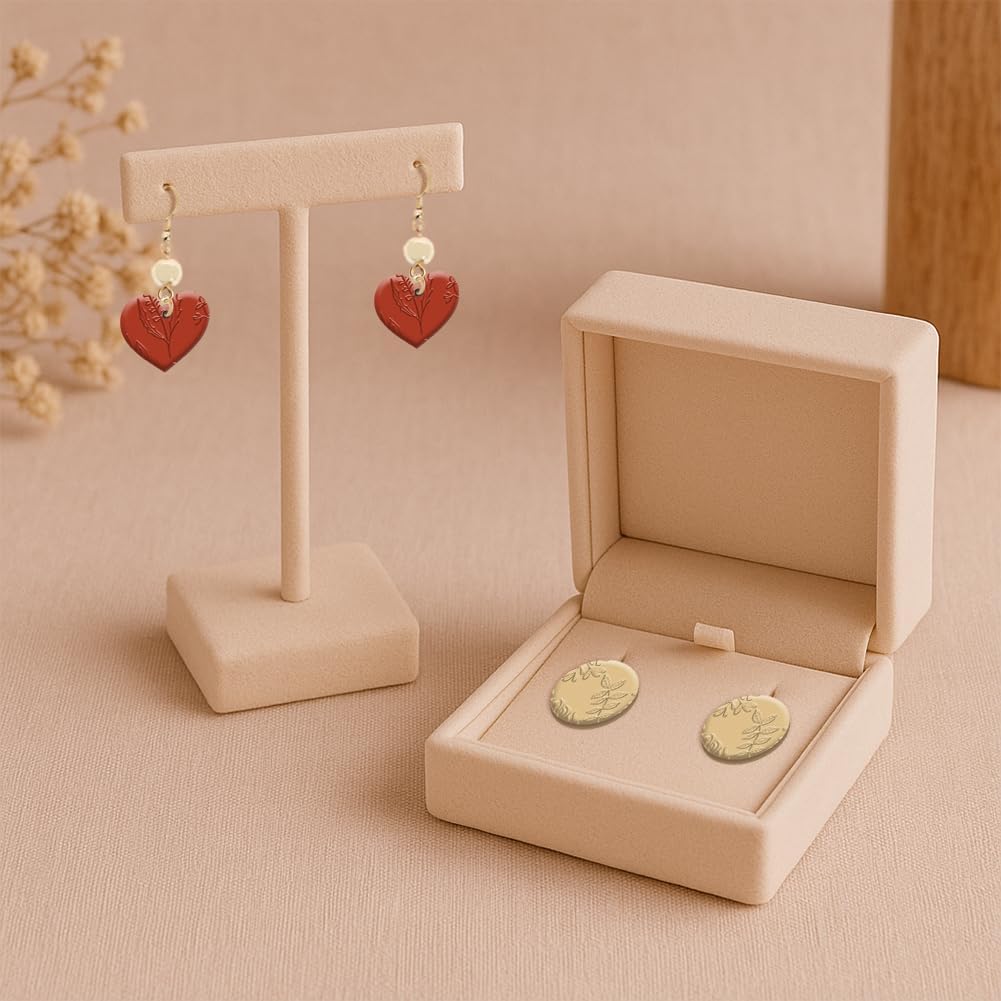 20pcs Basic Shape Geometric Clay Cutters, Polymer Clay Cutting Tools for Earrings Jewelry Making, Clay Jewelry Making Kit