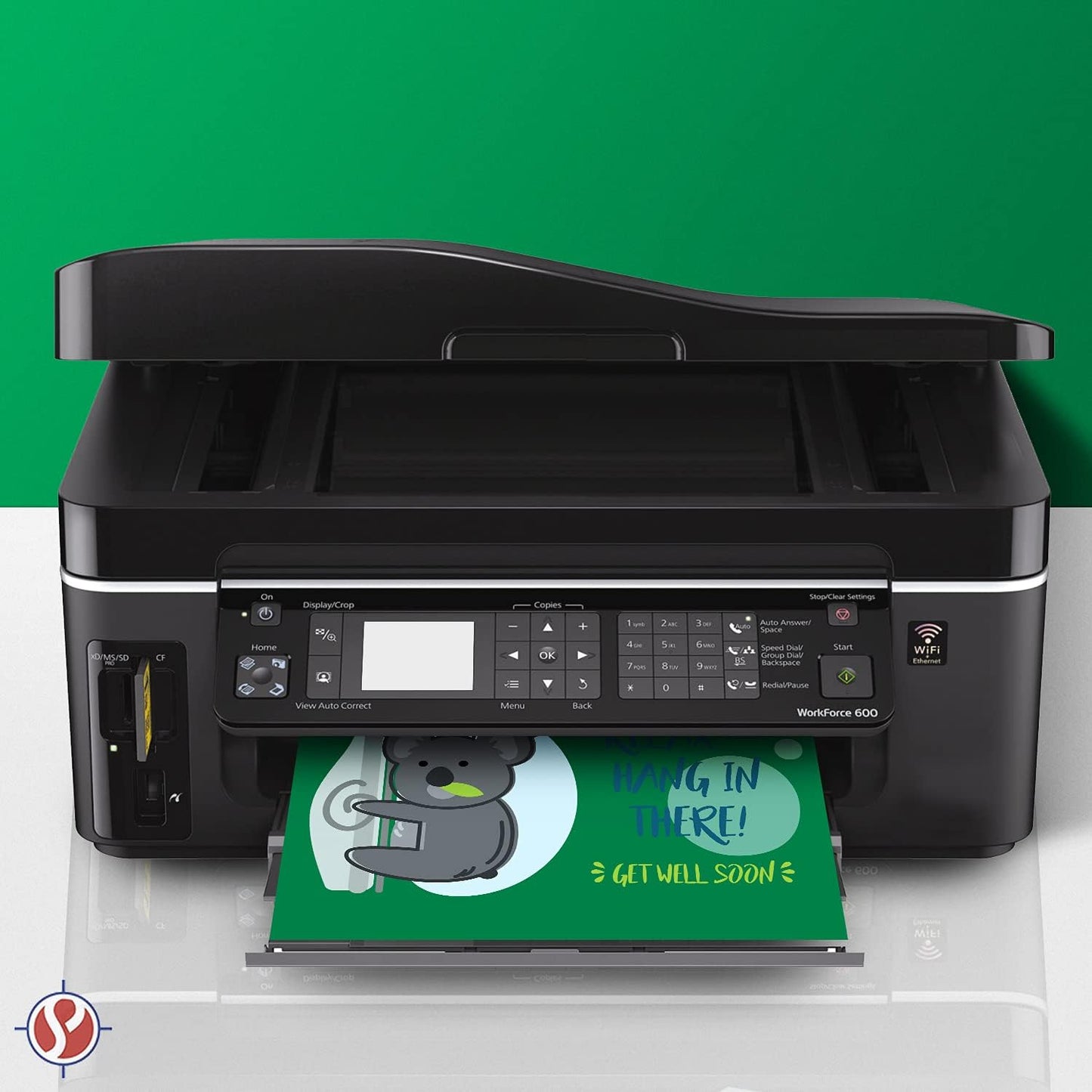 8.5 x 11" Green Color Paper Smooth, for School, Office & Home Supplies, Holiday Crafting, Arts & Crafts | Acid & Lignin Free | Regular 20lb Paper - 100 Sheets