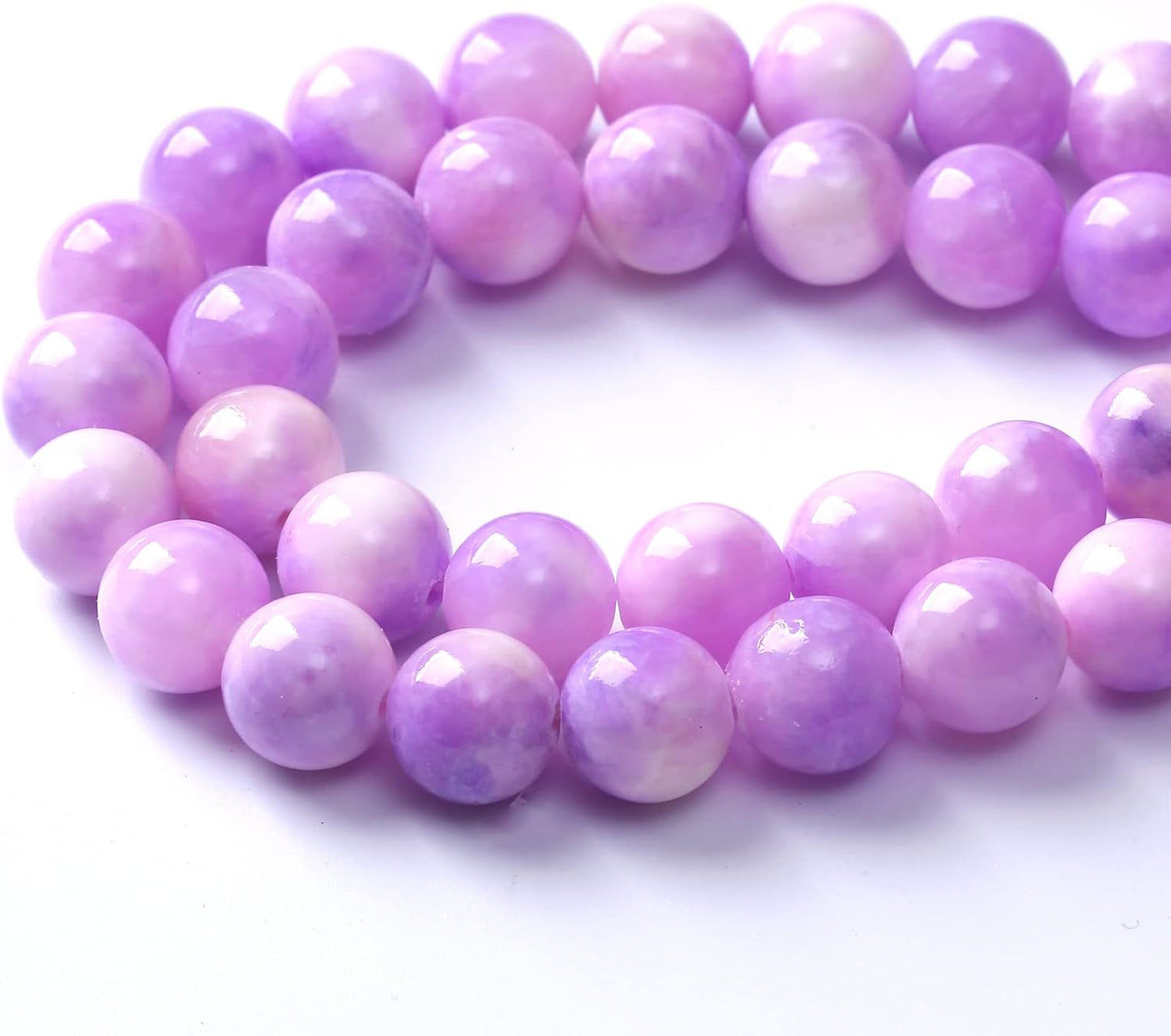 32pcs 12mm Natural Pink Starry Galaxy Persian Jade Gemstone Beads Round Loose Spacer Beads for Jewelry Making DIY Bracelets Necklaces 15" (Pink Starry Persian Jade, 12mm)