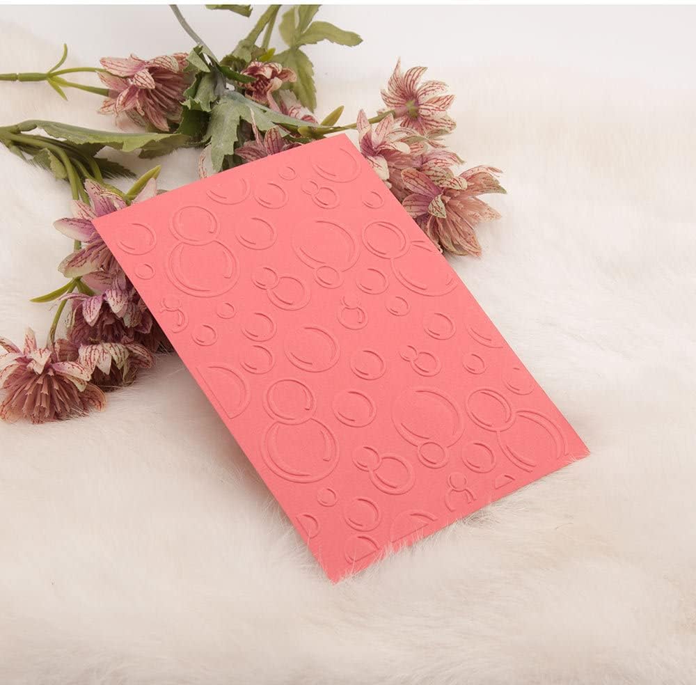 6Pcs Flower Leaf Embossing Folders DIY Craft Paper Card Embossing Template Stencil Paper Card Decorating Mold Plastic Embossing Machine Template for Card Making Scrapbooking Photo Album Decoration