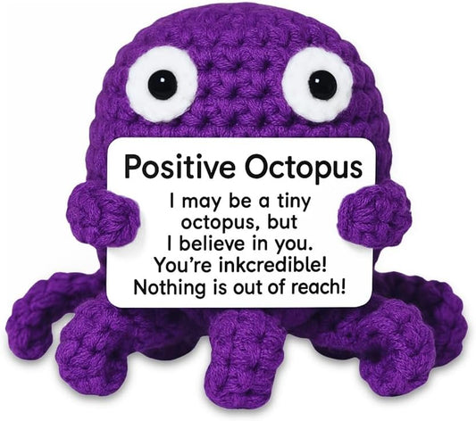 Purple Octopus Pin Cushion, Handmade Knitted Pincushions, Cute Pin Cushions Needle Holders for Sewing Quilting Accessory, DIY Crafts or Patchwork Decor