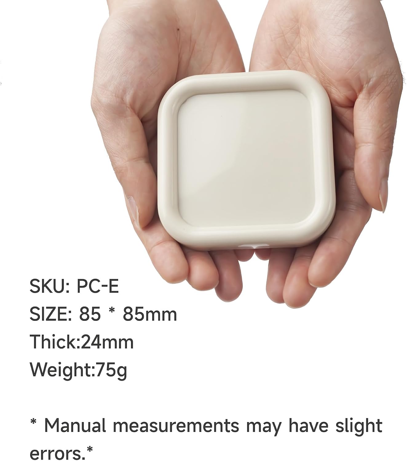 KEARING Strong Magnetic Pin Cushion Square - 8.5cm Powerful Magnet Pin Holder for Sewing - Lightweight Sewing Pin Cushion for Quilting Pins, Needles - Sewing Accessories Organizer