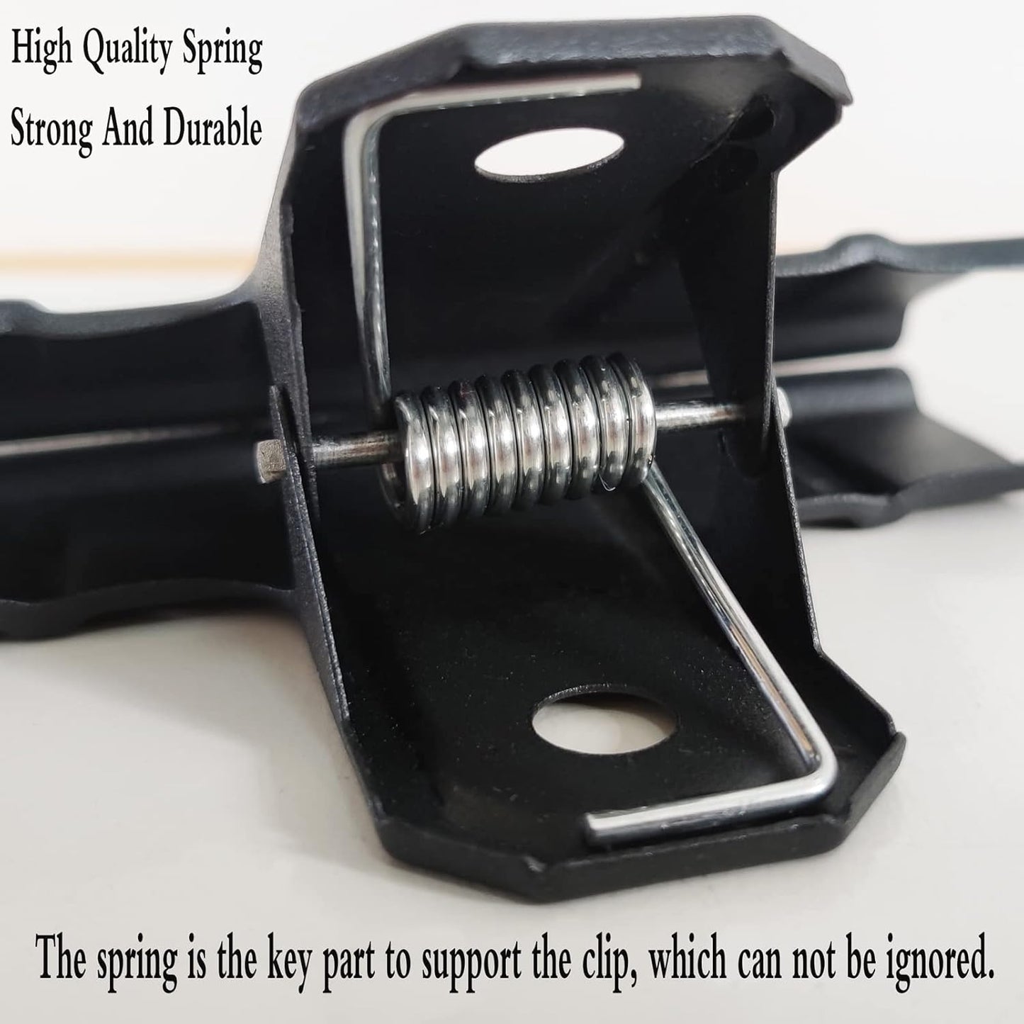 Locci Black Large Bull Clips, 10 Pack Extra Large Binder Clips 4.7 Inch (120 mm) for Home, Work, Art, Office and Kitchen