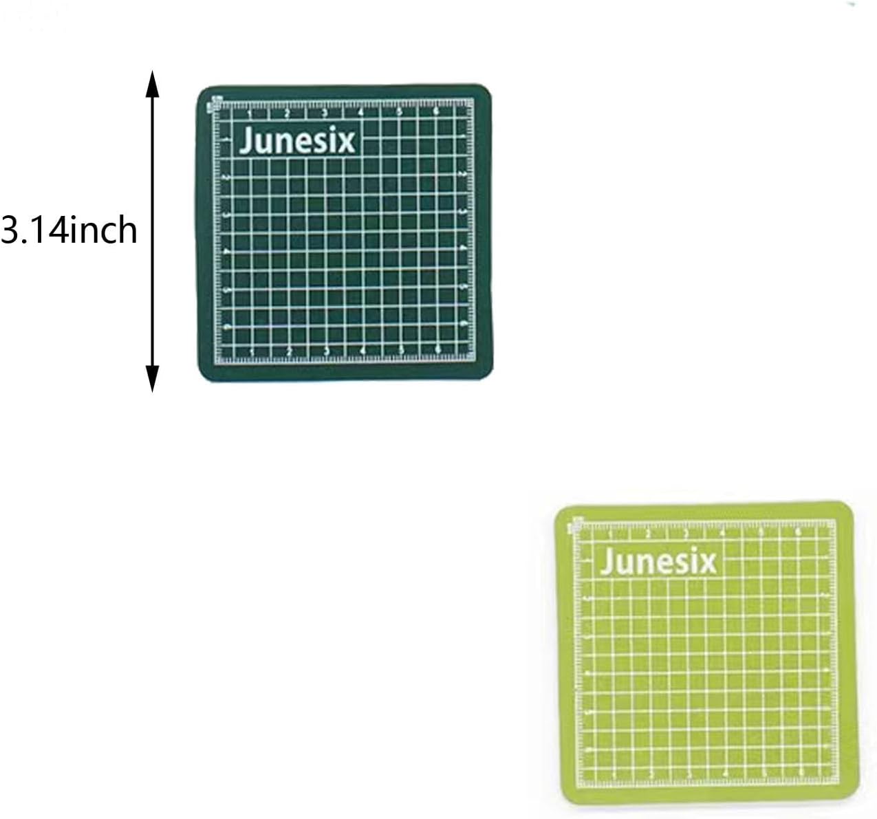 4Pieces Mini Cutting Pad Self Healing Craft Mat Small Sewing Cutting Mat Non-Slip Mini Cut Board for Scrapbooking Quilting Sewing Accessories