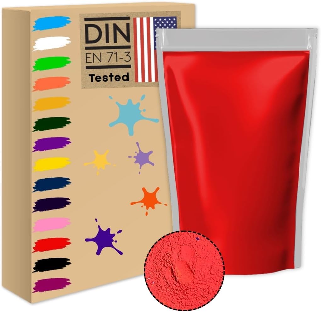 2.2lb/1kg red Holi color powder rangoli non toxic bulk organic washable natural gender reveal decorations colour war kids dog animal summer camps festivals gift run gulal