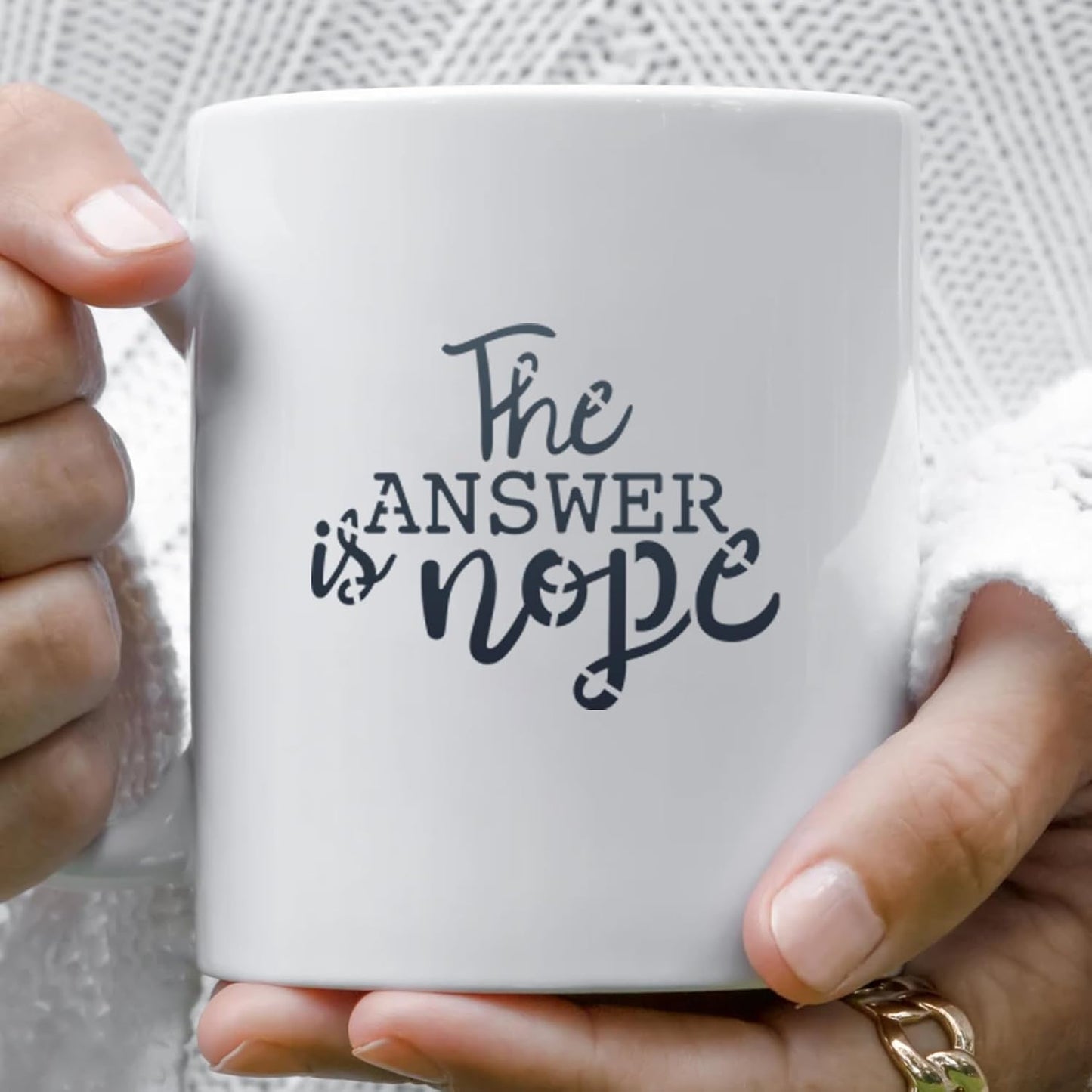 Sarcastic Painting Stencils for Crafts Reusable 3inch Funny Stencil Drawing Templates for Wood Sign DIY Crafts Fabrics Decor