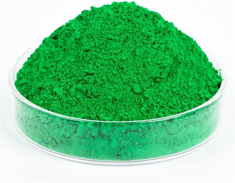 GOODTAKE Concrete Pigment, Grass Green Iron Oxide Pigment Powder, Concrete Cement Dye Color Pigment for Pastel Tile Paint Concrete Cement Mortar Grout (Grass Green, 8 oz)
