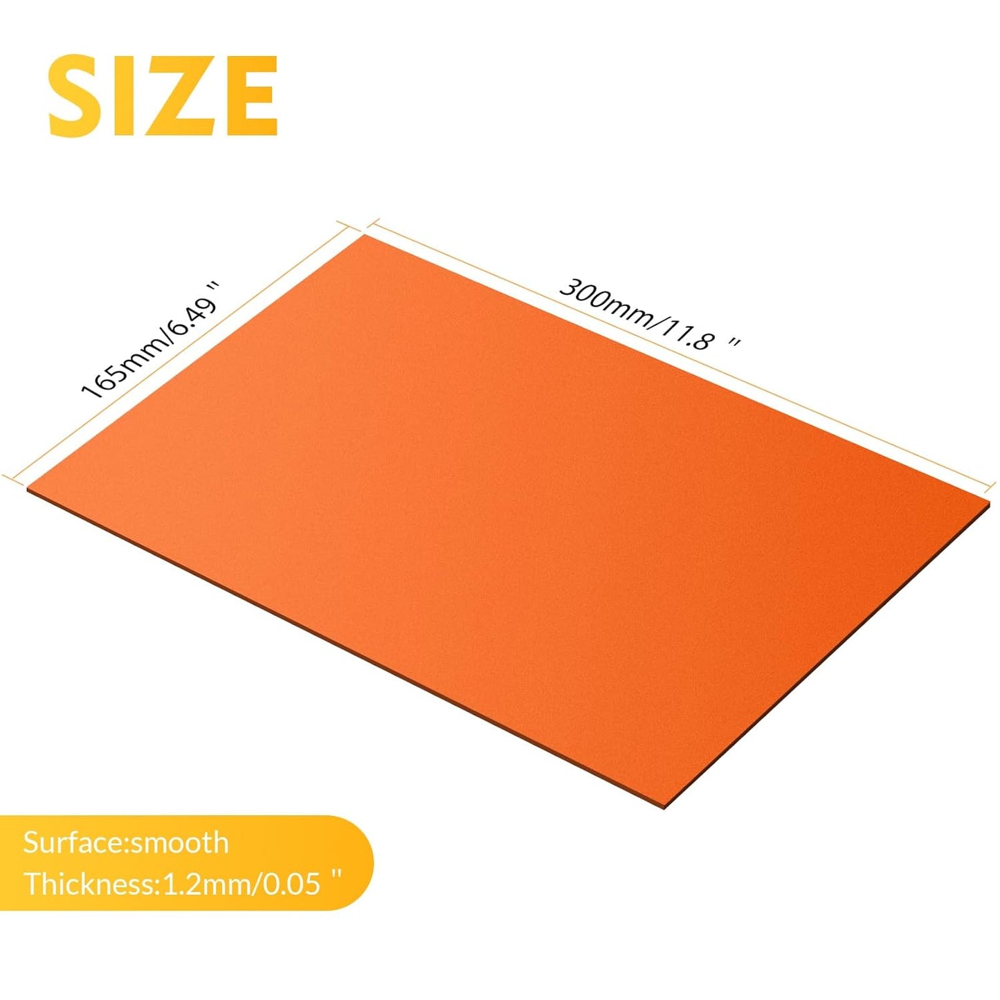 Laser Engraving Blank ABS Double Color Plastic Sheet, 11.8x6.49x0.05 inch Materials Double Color Plastic Sheet for Interior Signs, Badges, DIY Carving Pack of 12 (12 Color)