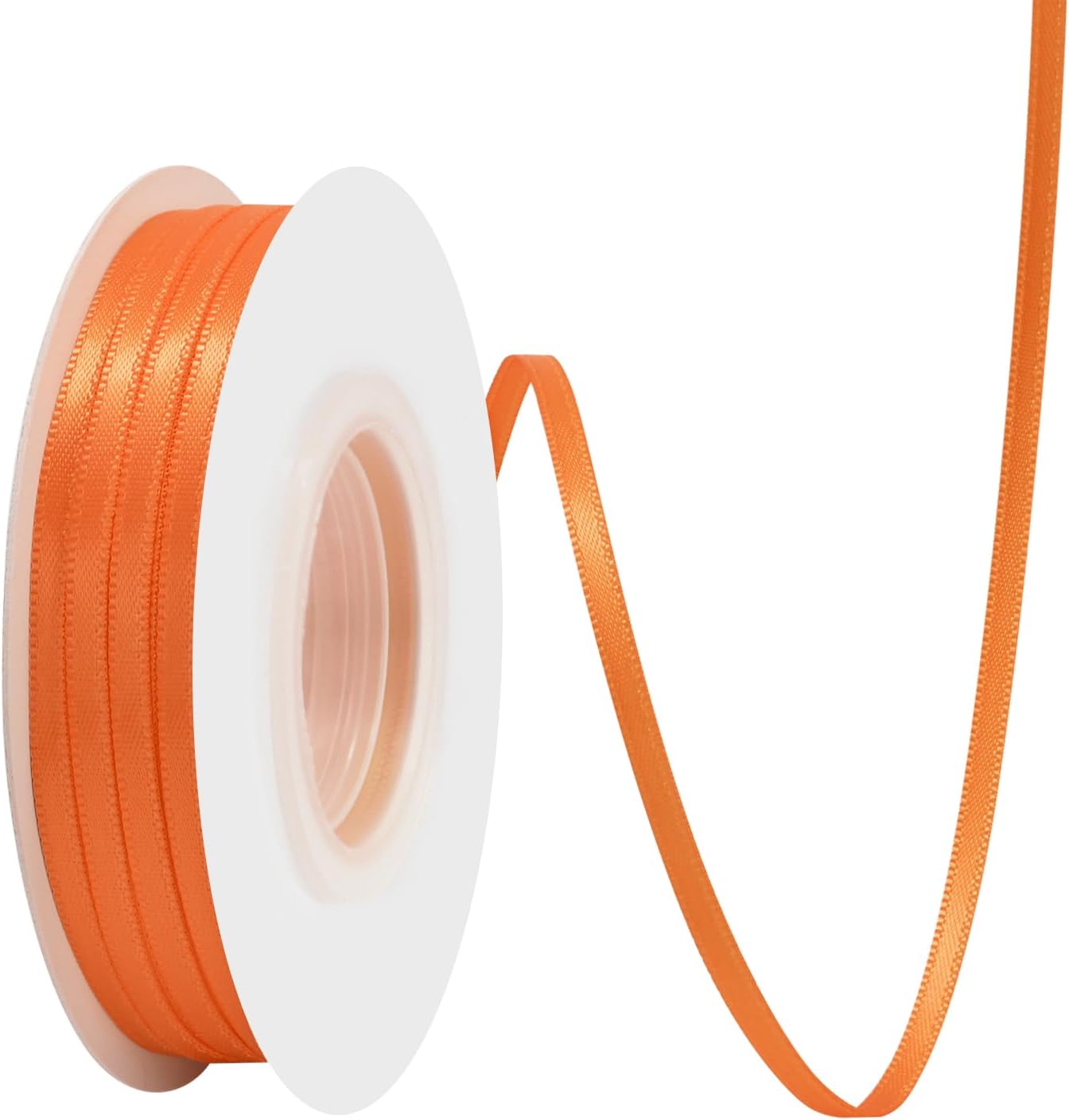 Torrid Satin Ribbon 1/8" X 50 Yards Solid Color Double Faced Ribbons Perfect for Crafts Wedding Decor Bow Making Arts Sewing and More