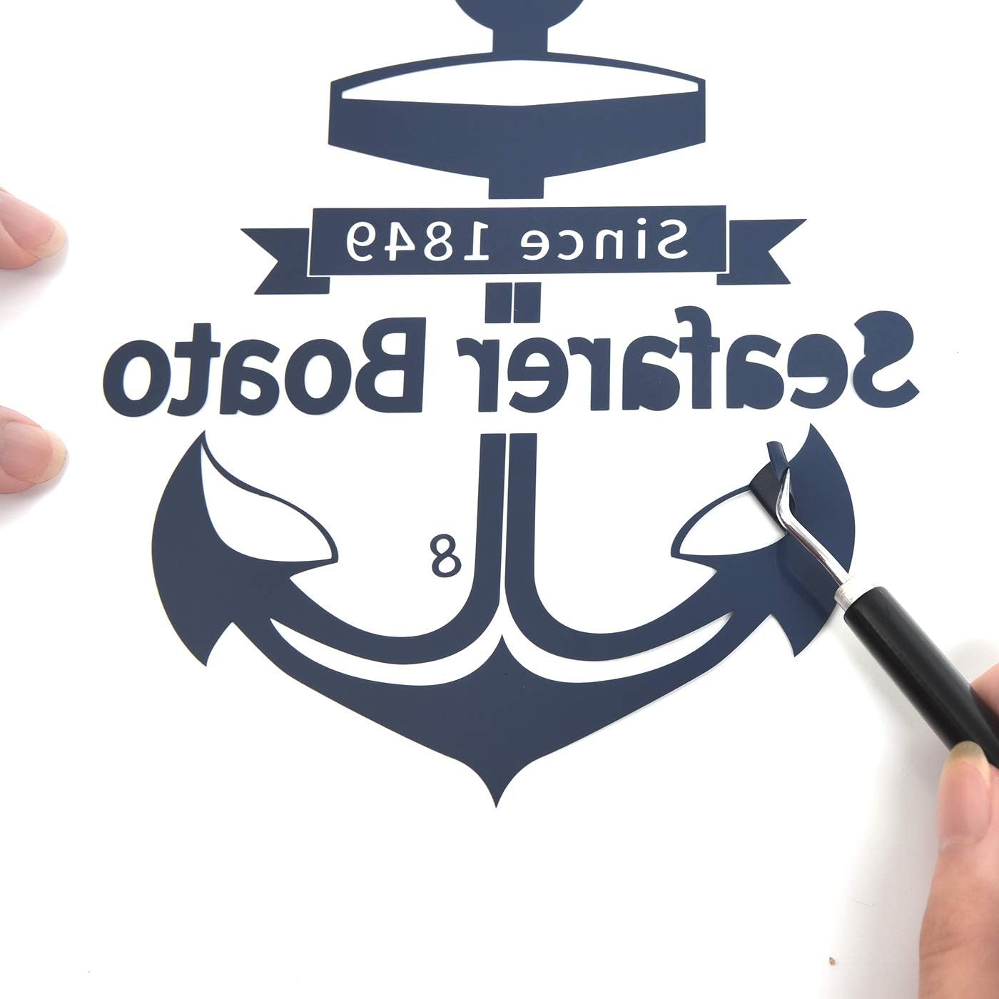 RENLITONG Navy Blue HTV Iron on Vinyl 12Inch by 10ft Roll Heat Transfer Vinyl for T-Shirt HTV Rolls for All Cutter Machine - Easy to Cut & Weed for Heat Transfer Design