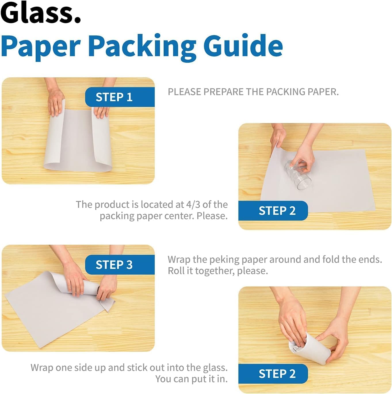 HANA PAPER 30.5" x 17" Large Size (150 sheets, 5.5lb) Packing Paper Sheets for Moving, A grade of Newsprint paper for wrapping, storage, shipping. Box packaged. Ideal for wrap dish, glassware.