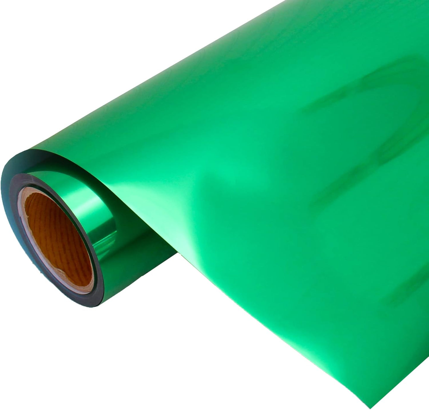 10 Yard x 20" Wide Roll Threadart Metallic Green Heat Transfer Vinyl Film | Compatible with Venture Explore and Maker, Silhouette Cameo, & Large Format Cutters