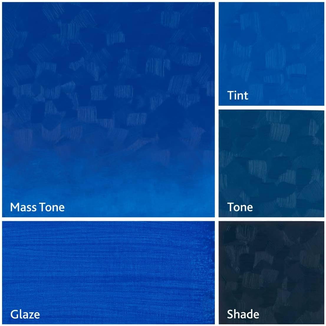 Tusc & Pine Artist Oil Paint - Cerulean Blue Pastiche, 40 ml, Non-Yellowing, Rich & Creamy Consistency, Maximum Pigment Load, Small Batch Milled Oil Paints Made in the USA for Professional Artists