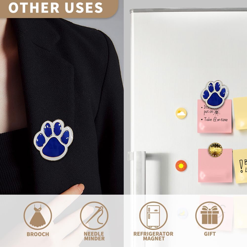 Needle Minder Magnet, Magnetic Needle Minder, Needle Minders Magnetic Cross Stitch Accessories, Magnetic Needle Holder, Life Tree, Butterfly, Cats, Owl, Heart (CatClaw)