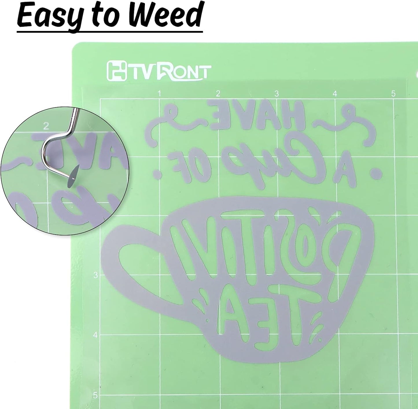 HTVRONT HTV Heat Transfer Vinyl Rolls - 12" x 5ft Silver for Shirts, Iron on for All Cutter Machine - Easy to Cut & Weed for Heat Design (Silver)