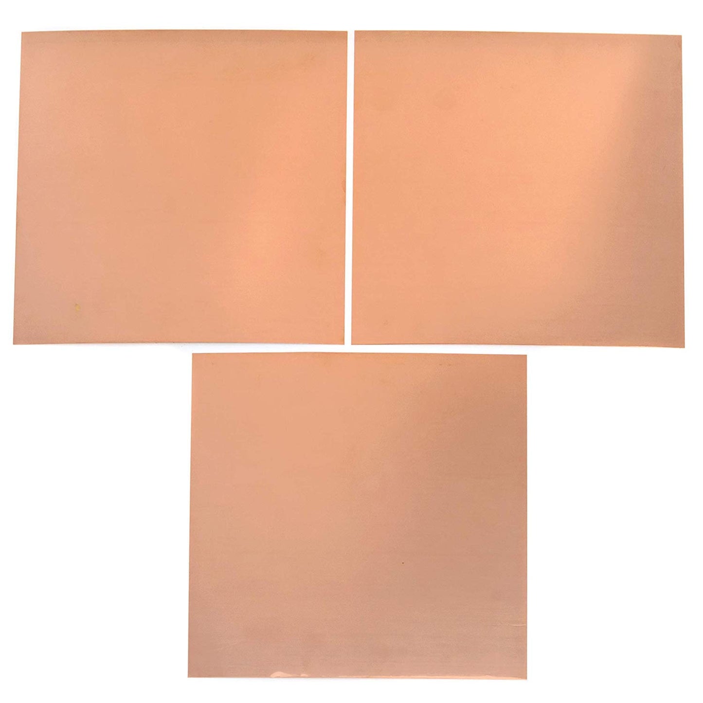 EAGLE 1: 12" x 12" 26 Gauge Sheet Metal Squares (3 Pack Per Order, Multiple Colors) Great for Arts, Crafts, DIY Home or Work Projects (18" X 18", Copper)