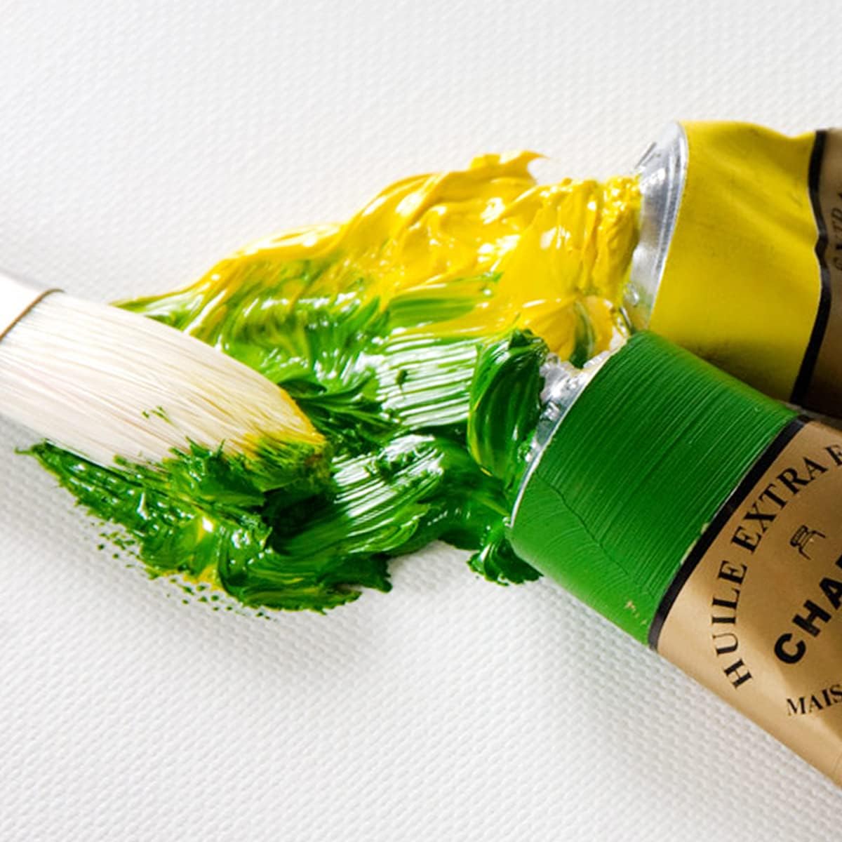 Charvin Extra Fine Professional Acrylic Paint - Salutation Set of 8-60ml Tubes, Triple-Milled, Lightfast Pigments, Open Stock Artist Acrylic Paints in Nature-Inspired Hues