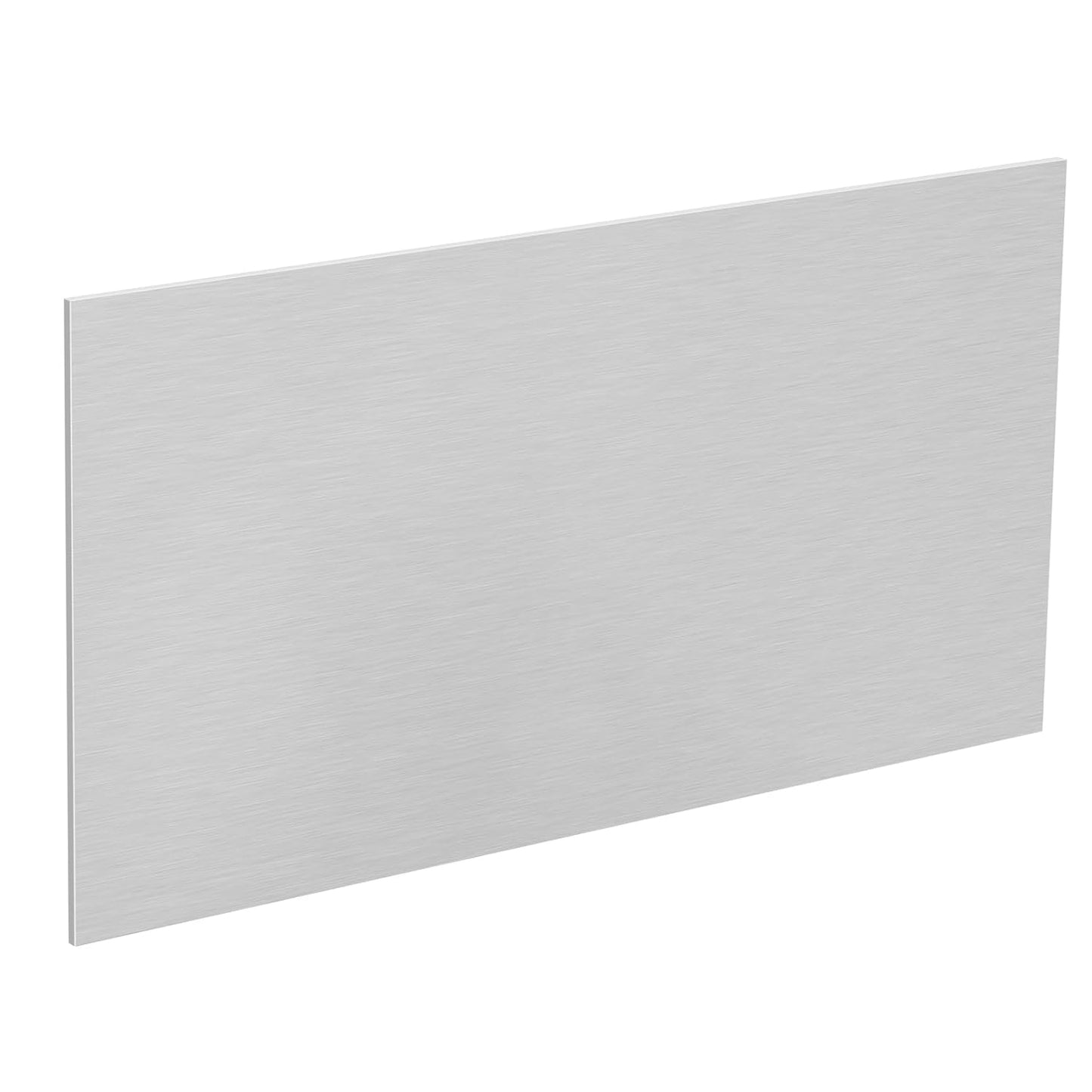 6061 T651 Aluminum Sheet Metal 6 x 12 x 1/8 (0.125”) Inch Plain Thin Aluminum Plate Covered with Protective Film, Heat Treatable Rectangle 3MM Aluminum Metal Plate for Industrial, Crafting