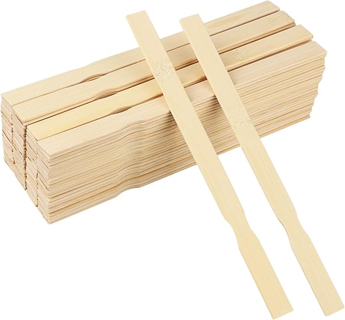 Paint Mixing Sticks 200 PCS 12 Inch Wood Stirrers, Wooden Stirrers Mixing Sticks for DIY Crafts, Painting, Crafting Resin Wood Paddle, Hobby Projects, Garden, by GNIEMCKIN.