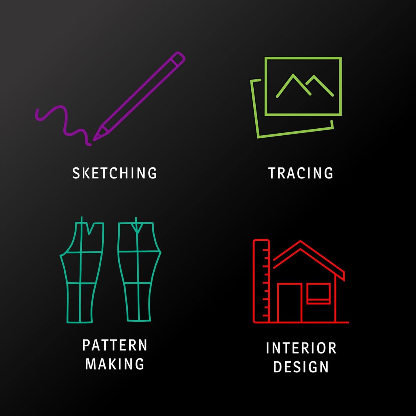 Bienfang Sketching & Tracing Paper Roll, White, 36 Inches x 50 Yards - for Drawing, Trace, Sketch, Sewing Pattern