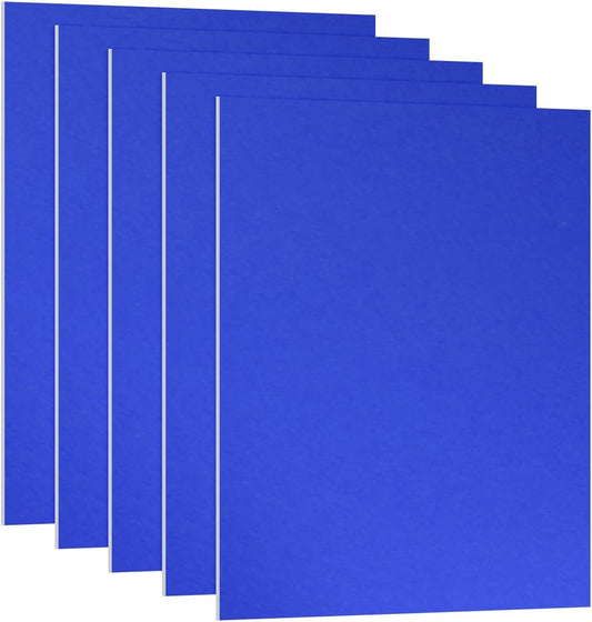 PATIKIL 7x5x1/32inch Anodized Aluminum Sheet, 5Pcs Metal Rectangle Aluminum Plate 0.8mm Thick Engraving Blanks for Laser Engraving DIY Decorative Crafting Home Decoration, Blue