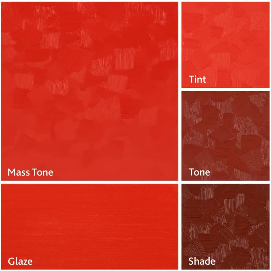 Tusc & Pine Artist Oil Paint - Cadmium Red Light, 40 ml, Non-Yellowing, Rich & Creamy Consistency, Maximum Pigment Load, Small Batch Milled Oil Paints Made in the USA for Professional Artists